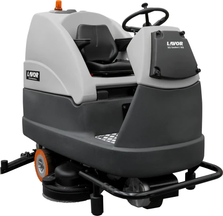 Comfort L 122 – velký sedadlový podlahový mycí stroj Lavor, záběr 1 220 mm